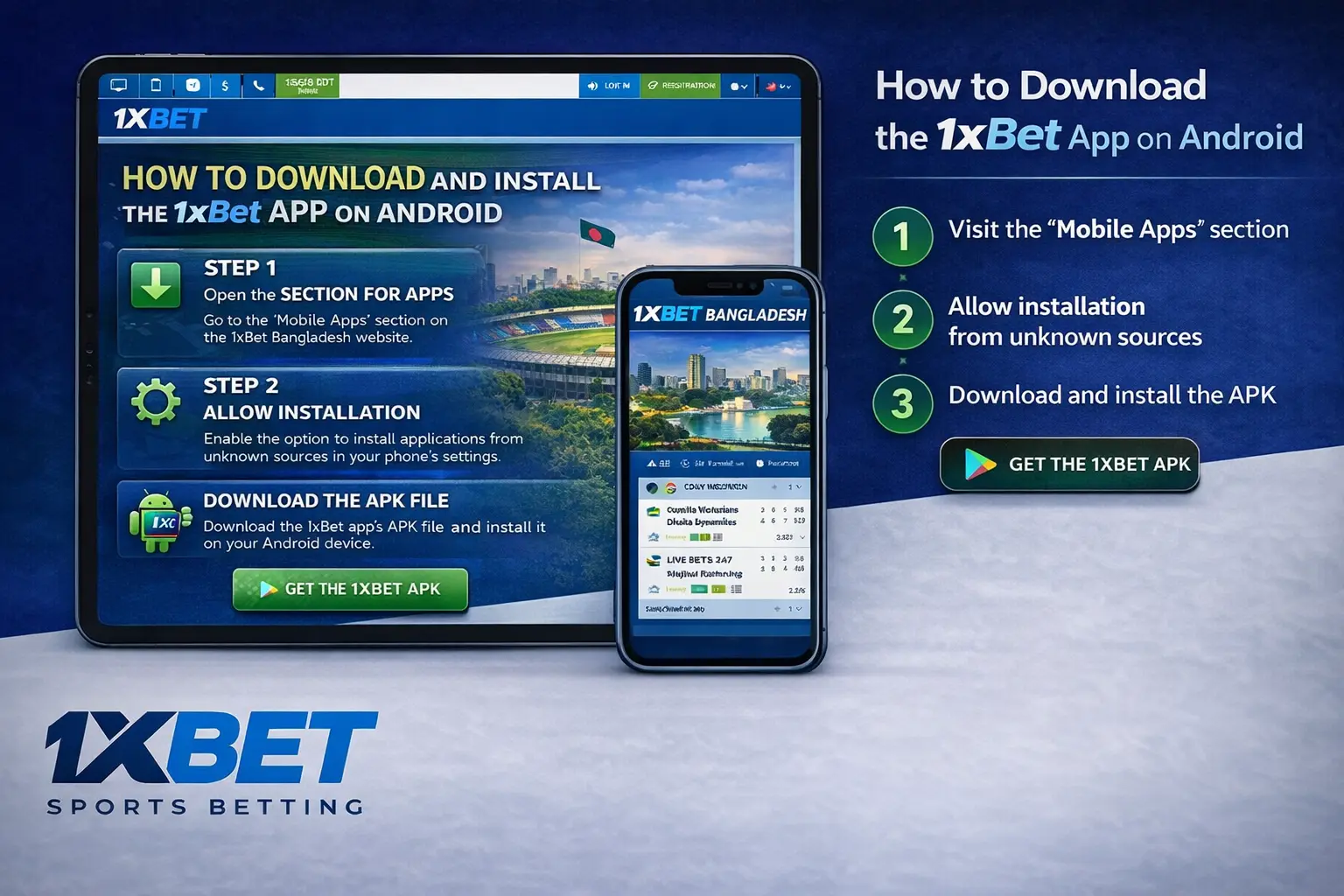 How to Download the 1xBet App on Android