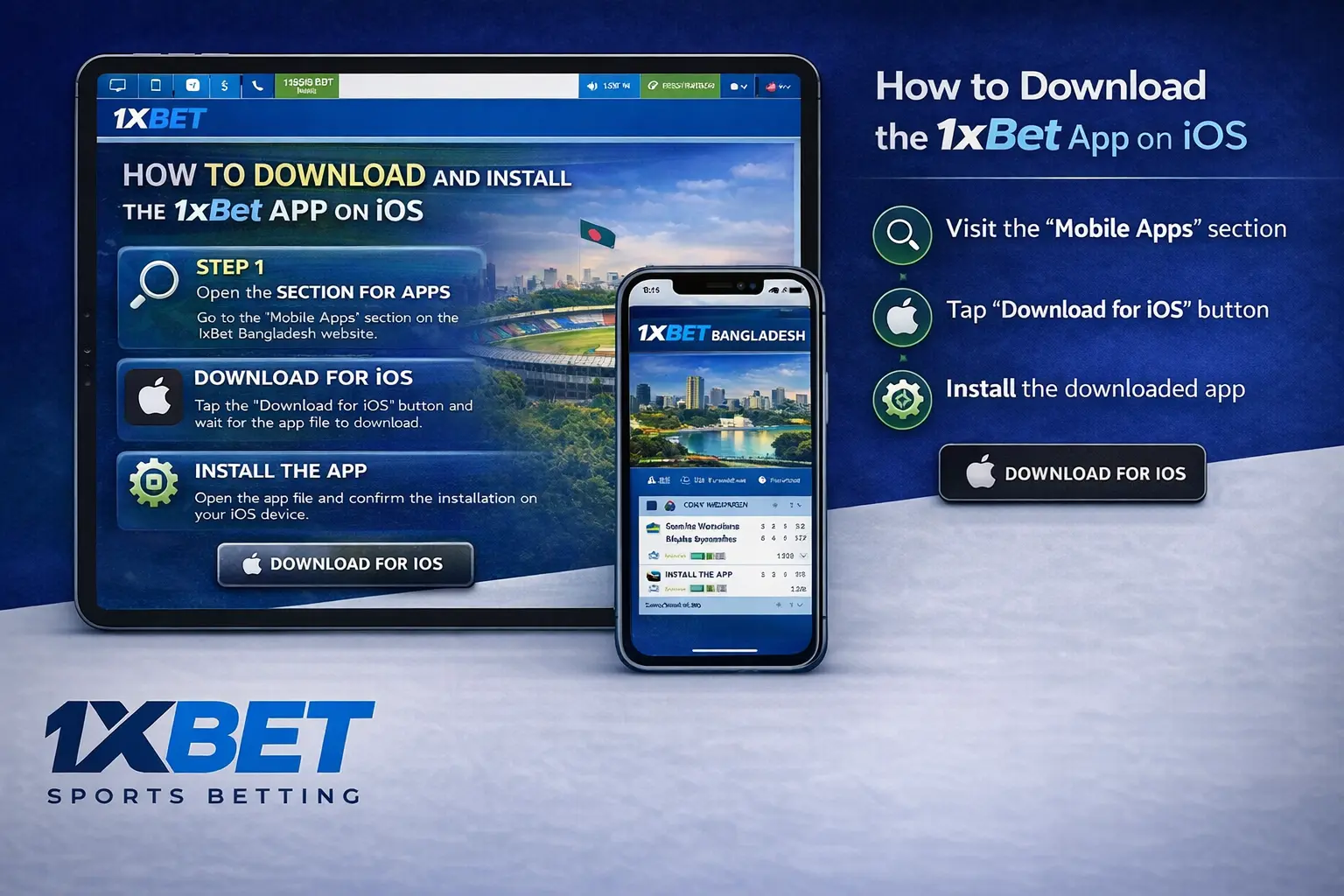 How to Download the 1xBet App on iOS